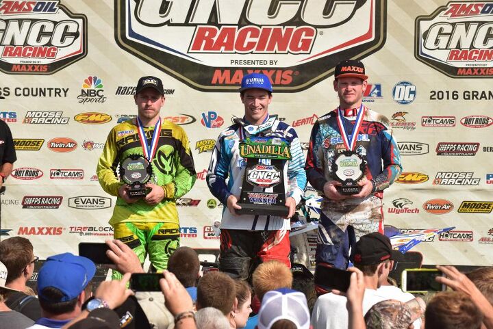 fowler extends championship lead with win at unadilla gncc, Unadilla XC1 Podium