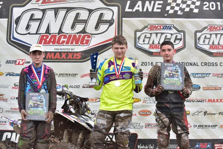 fowler extends championship lead with win at unadilla gncc, Unadilla Youth Podium