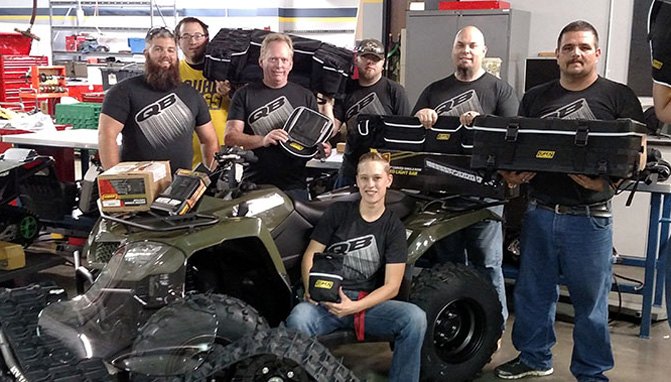 quadboss partners with technical training school on atv project