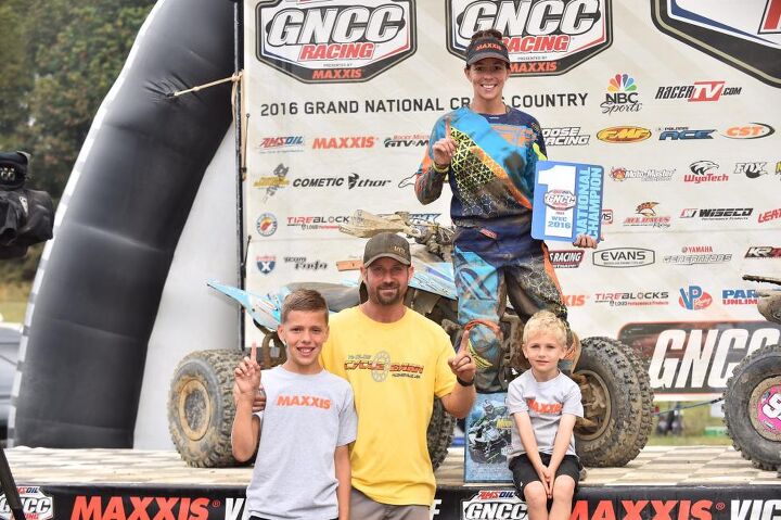 fowler cruises to mountaineer run gncc victory, Mountaineer Run GNCC WXC Podium