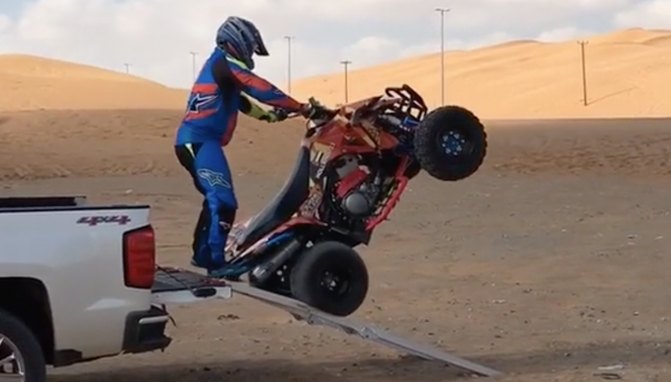 this video gives new meaning to the term throttle control