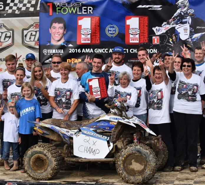 walker fowler clinches 2016 gncc championship, Walker Fowler Podium