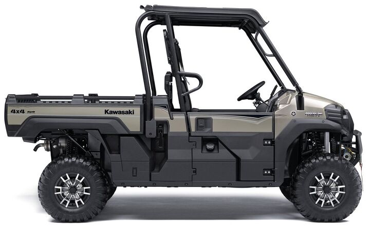 kawasaki unveils mule pro fx ranch edition for 2017, 2017 Kawasaki Mule Pro FX Ranch Edition Profile Right