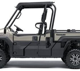 kawasaki unveils mule pro fx ranch edition for 2017, 2017 Kawasaki Mule Pro FX Ranch Edition Profile Left