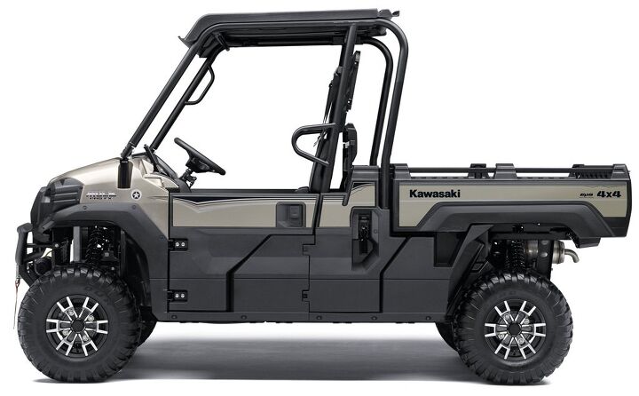 kawasaki unveils mule pro fx ranch edition for 2017, 2017 Kawasaki Mule Pro FX Ranch Edition Profile Left