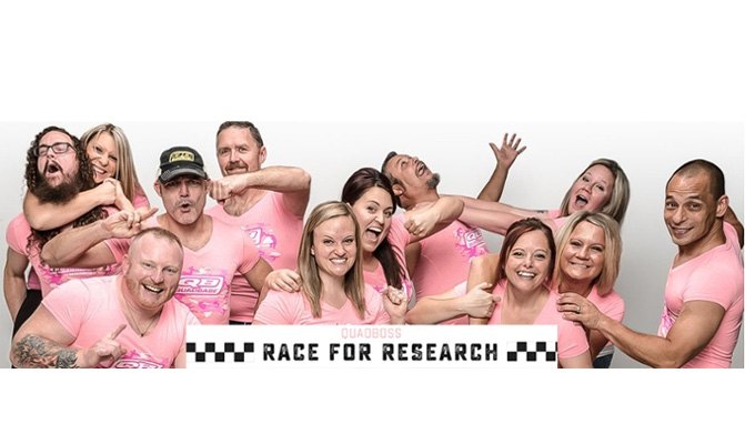 quadboss hosting race for research