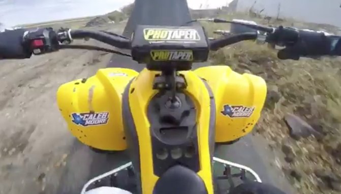 A Wild Ride With ATV Freestyle Rider Derek Guetter + Video
