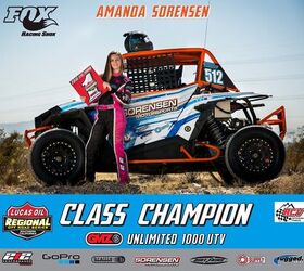 13 year old amanda sorensen wins lucas oil utv championship, Amanda Sorensen Championship