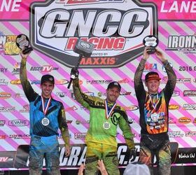 mcclure finishes season strong with win at ironman gncc, Ironman GNCC XC1 Podium