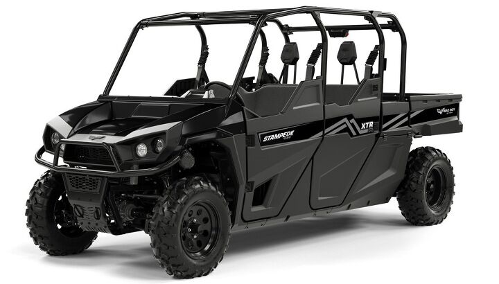 bad boy unveils new four seat stampede xtr 44, Bad Boy Stampede XTR Black