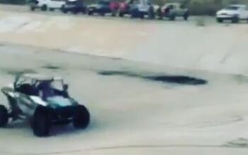 RZR Jumping in a Dry Canal + Video