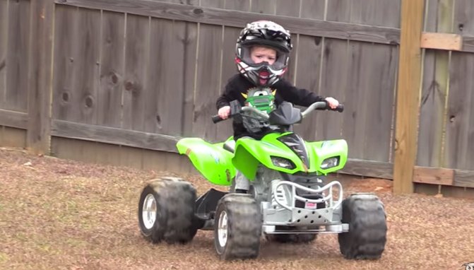 big bore power wheels is every little tikes dream video
