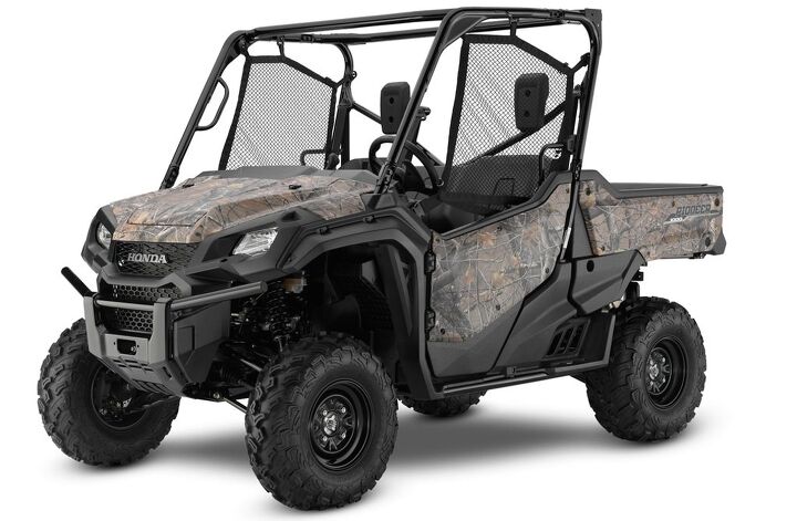 honda unveils limited edition versions of pioneer 1000, 2017 Honda Pioneer 1000 Phantom Camo