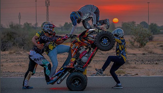 Cirque Du Soleil's New ATV Stunt Team