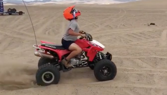 this is why motorcycle people make fun of atv people video