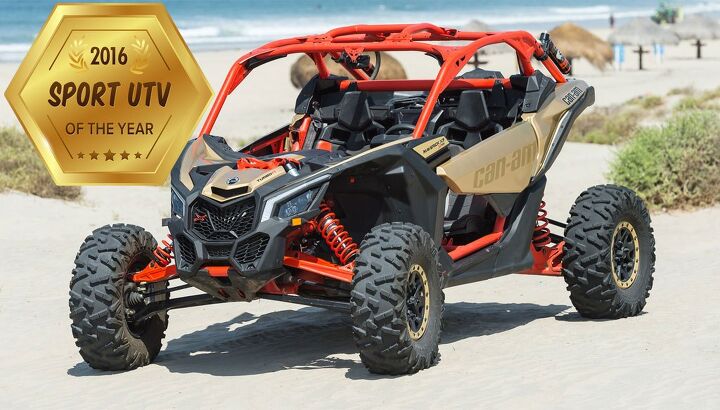 best atvs and utvs of 2016, Can Am Maverick X3 X rs