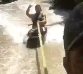 Redneck Kneeboarding, No Boat Required + Video
