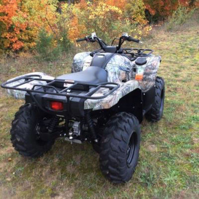 yamaha grizzly 700 best buy of the week, Grizzly 700 Rear