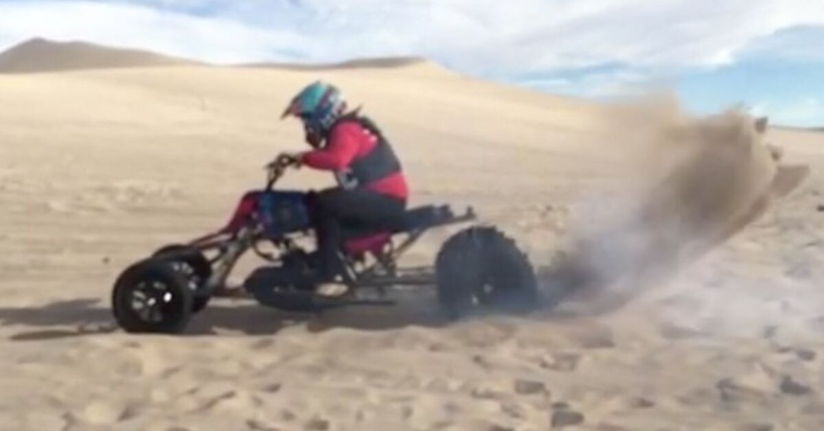 Drag Bashee Slow Motion Drag Banshee Launch + Video | ATV.com