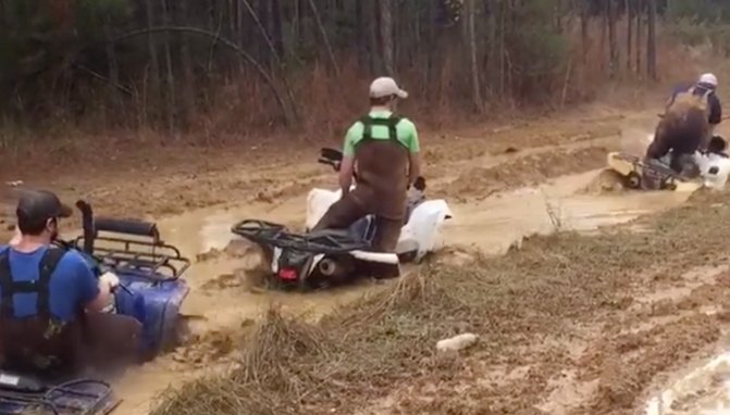 the slowest atv race in the world video