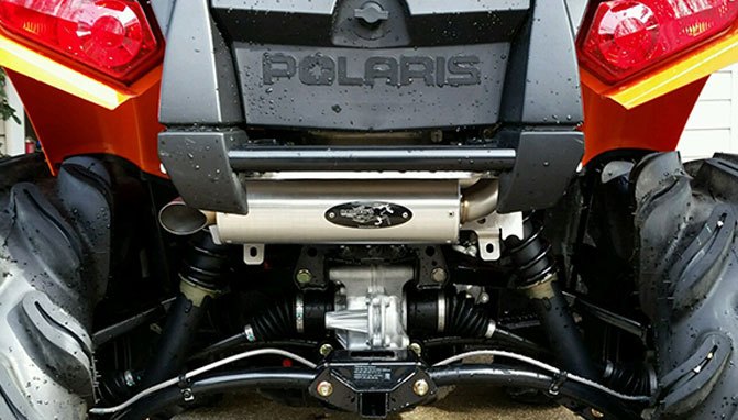 New Polaris Sportsman 850 Exhaust From Barker's Performance