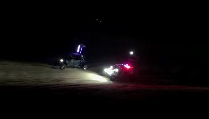 Police Chase at Oldsmobile Hill + Video