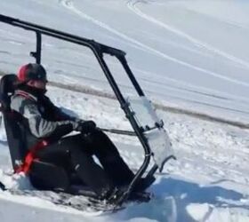 Check Out This Polaris RZR Sled + Video