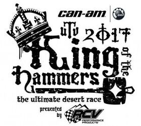 can am named official utv of ultra4 racing, King of the Hammers Logo