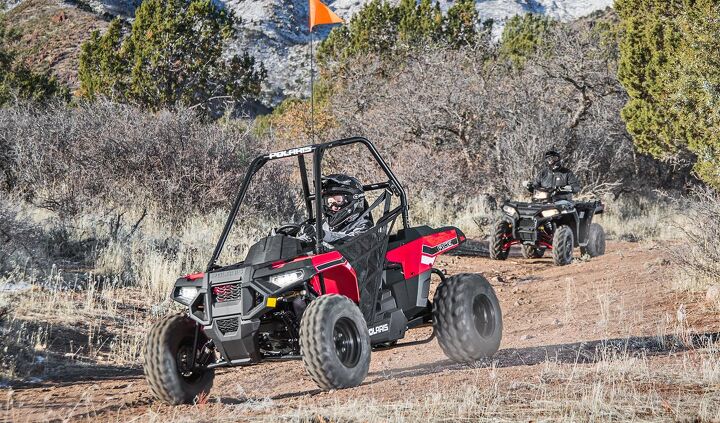 2017 polaris ace 150 efi revealed video, 2017 Polaris ACE 150 Action Mountains