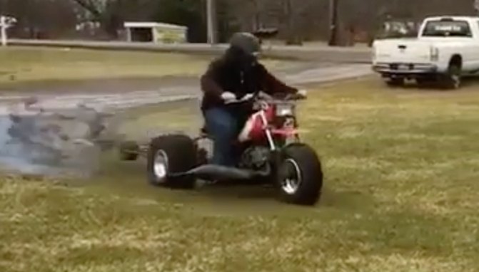 banshee powered 3 wheeler looks intense video