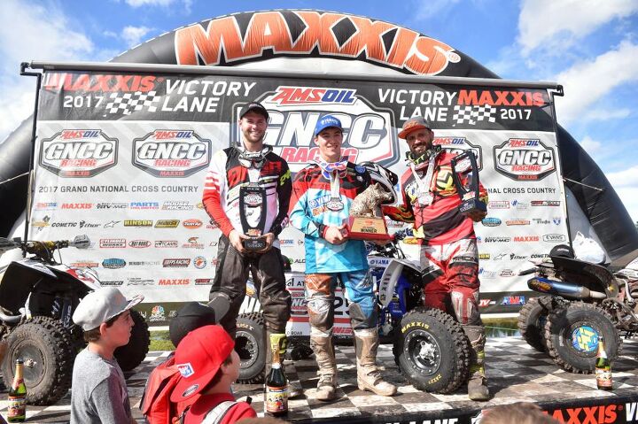 walker fowler wins wild boar gncc, Wild Boar GNCC XC1 Podium