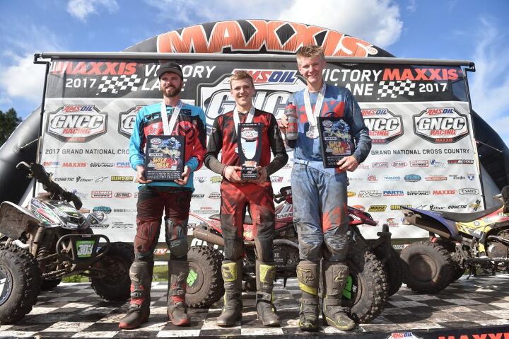 walker fowler wins wild boar gncc, Wild Boar GNCC XC2 Podium