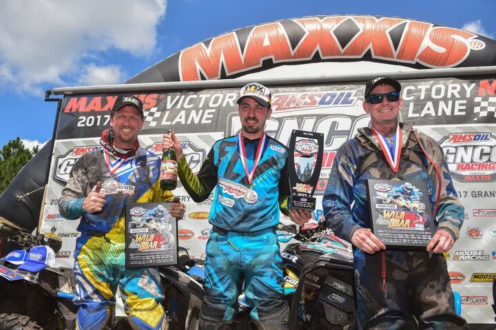 walker fowler wins wild boar gncc, Wild Boar GNCC Morning Podium