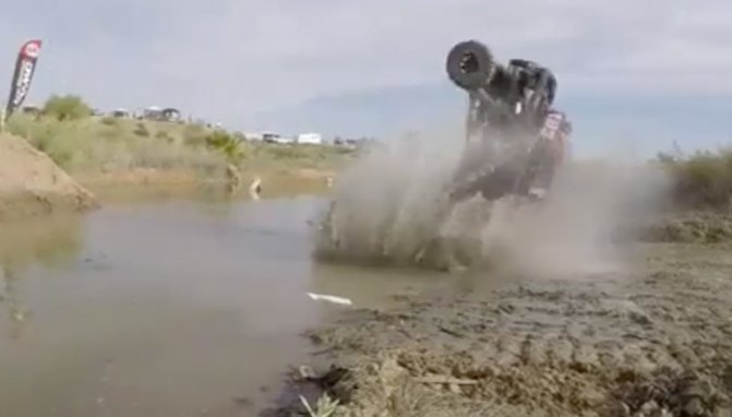 how not to tackle the worcs racing lagoon jump video