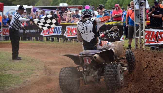 fowler comes from behind to win maxxis cannonball gncc