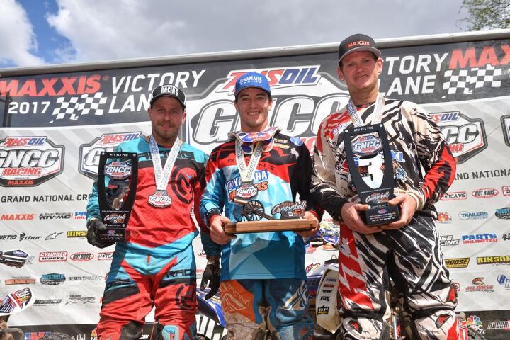 fowler comes from behind to win maxxis cannonball gncc, Cannonball GNCC XC1 Podium
