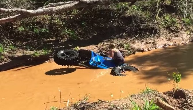 it looks like mud nationals got the best of this rzr video