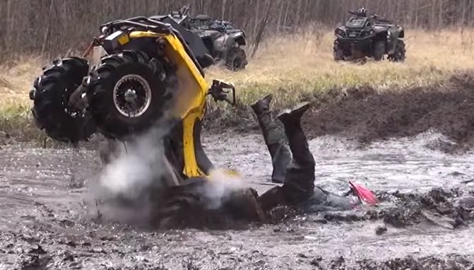 momentum is your friend in deep mud video
