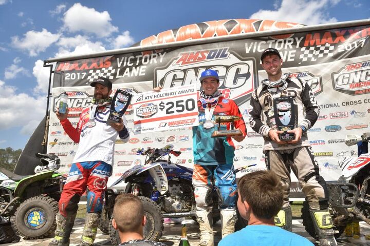 fowler continues early season dominance at camp coker bullet gncc, Camp Coker Bullet GNCC XC1 Podium