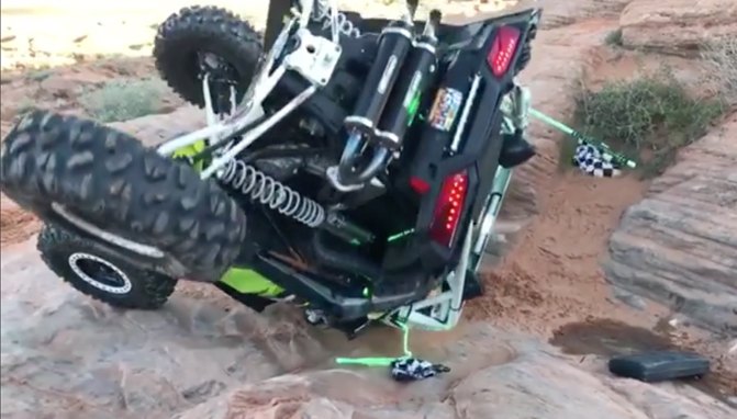 the flip side of rock crawling video