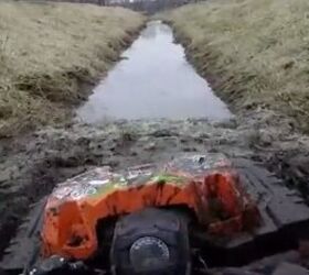 This Guy Creates a Tidal Wave With His Sportsman ATV + Video