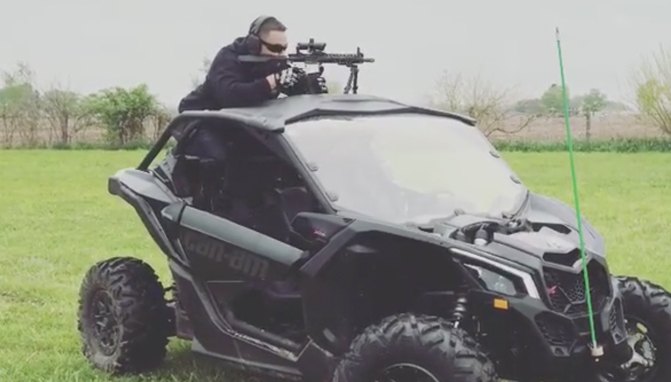 What's Not to Love About Automatic Weapons and a Maverick X3? + Video