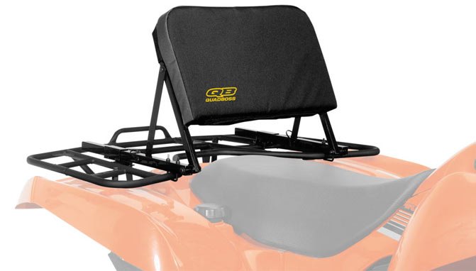 quadboss unveils new atv backrest