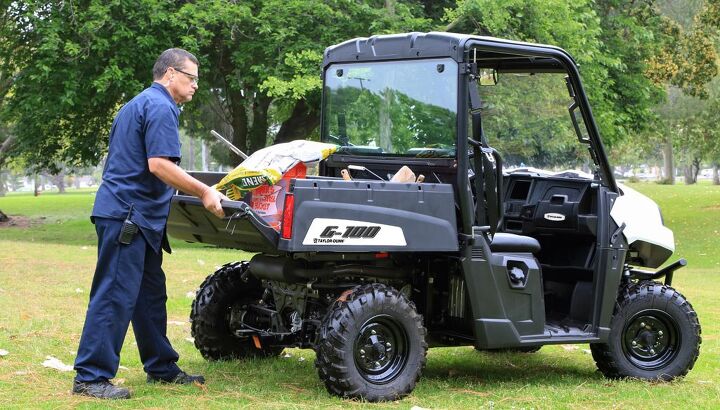 taylor dunn g 100 utv is co produced with polaris, Taylor Dunn G 100 Working