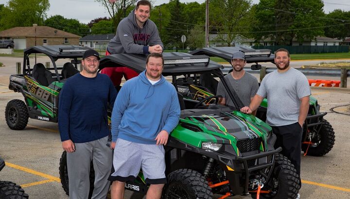 green bay packers qb buys polaris generals for his offensive line