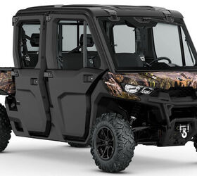 2018 can am defender max hd8 unveiled, 2018 Can Am Defender MAX XT Cab Mossy Oak Break Up Country Camo