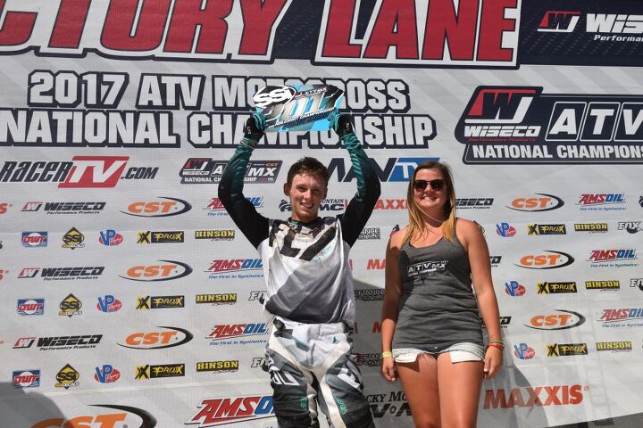 joel hetrick sweeps motos at muddy creek atvmx, Sam Rowe Muddy Creek ATVMX