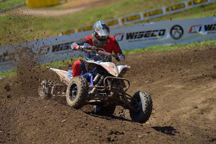 joel hetrick sweeps motos at muddy creek atvmx, Chad Wienen Muddy Creek ATVMX