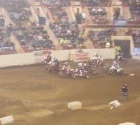 Crazy Crash Just After the Gate Drop in This Three Wheeler Race + Video