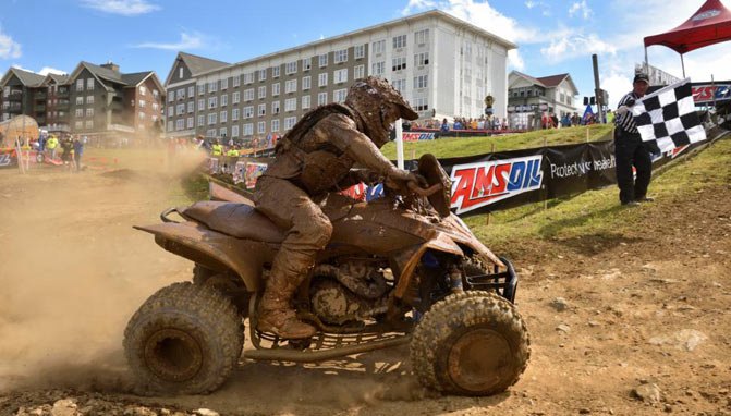 Walker Fowler Shines at AMSOIL Snowshoe GNCC